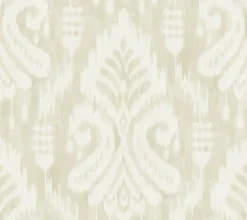 York TC2647 Beige Hawthorne Ikat Wallpaper> Florals