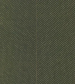 York TC2693 Green Gold Palm Chevron Wallpaper Sale