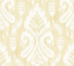 York TC2641 Yellow Hawthorne Ikat Wallpaper Outlet