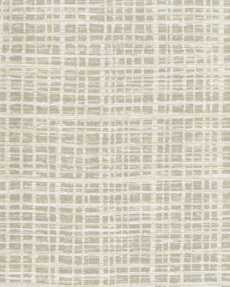 York TD1027 White/Off Whites Washy Plaid Wallpaper Discount