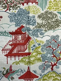 SMC Tea House Spice Garden Swavelle Mill Creek Fabric> Toile