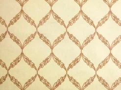 Laura Kiran Trellis Almond Fabric> Specialty