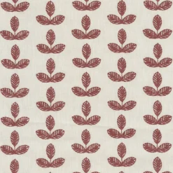 Regal Trillium Cranberry Fabric Hot