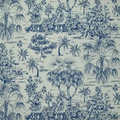 PKaufmann_inc/PK Turks Toile Indigo P/Kaufmann Fabric