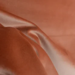 JB Martin Velvet Upholstery Fabric Como 289 Rust Outlet