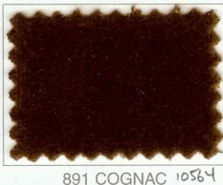 JB Martin Velvet Upholstery Fabric Como 891 Cognac Clearance