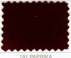 JB Martin Velvet Upholstery Fabric Como 191 Paprika
