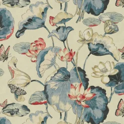 PKaufmann_inc/PKL Water Garden Indigo P/K Lifestyles Fabric> Florals