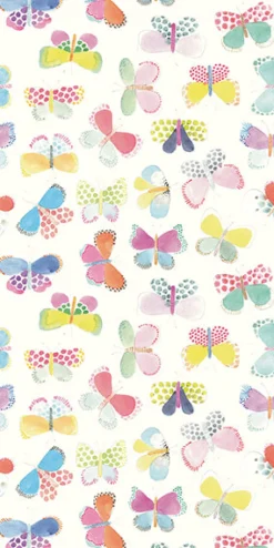 Brewster White Butterflies In My Stomach Wall Mural Outlet