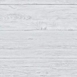 Brewster/ASP White Washed Boards Aqua Shiplap Wallpaper> Damask, Trellis & Geometrics