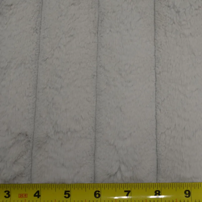 Stock/Closeout Wide Corduroy Fur Yeti Jays Text> Solid, Texture & Faux