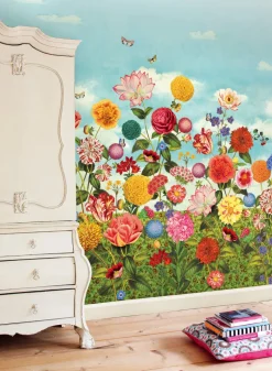 Brewster Wild Flowerland Wallpaper Mural Online
