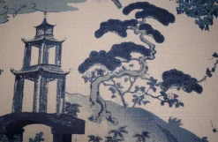 Stock/Regal Zen Indigo Regal Fabric> Toile