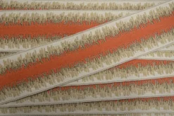 Stock/Classical Elements ZN207A 386 Orange Tan Taupe Classical Elements 2.5 inch Tape Trim> Toile